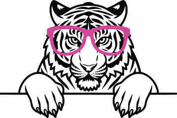 Tiger SVG, Tiger Head PNG, Tiger Face DXF, Tiger Logo
