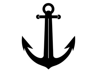 Anchor Silhouette Vector Design, Anchor SVG, Anchor Icon