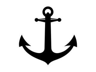 Anchor Silhouette Vector Design, Anchor SVG, Anchor Icon
