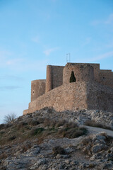 Evening Light at Consuegra Castle, Toledo, Spain