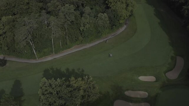 Vid&eacute;o drone golf