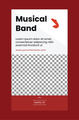 Instagram Stories Musical Band