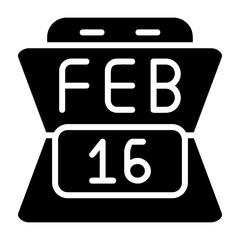 February 16 Icon