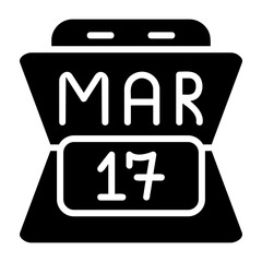 Obraz premium March 17 Icon