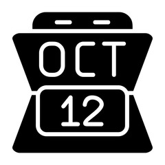 October 12 Icon