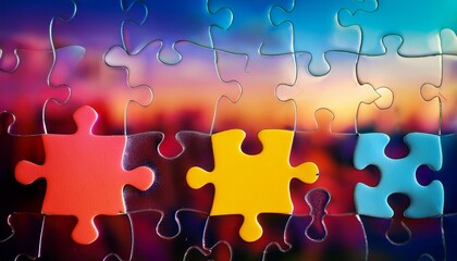 jigsaw puzzle pieces