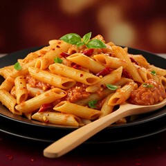 Pasta with tomato sauce