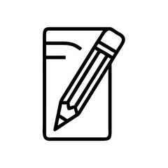 Pencil icons symbolize creativity and artistic expression. Essential for drawing, writing, and educational themes, these designs reflect the art of communication through simple tools.