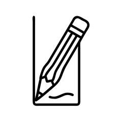 Pencil icons symbolize creativity and artistic expression. Essential for drawing, writing, and educational themes, these designs reflect the art of communication through simple tools.