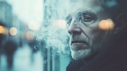 A Moment of Solitude in the City