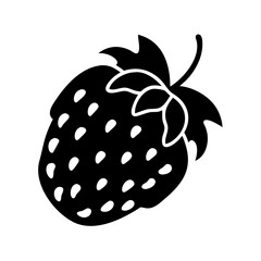 pineberry icon, pineberry line art - simple line art of pineberry, perfect for pineberry logos and icons