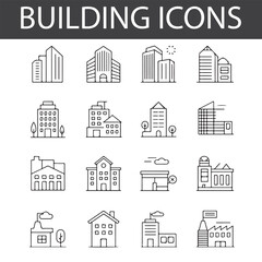 Contemporary Office Tower with Glass Windows and Urban Landscape