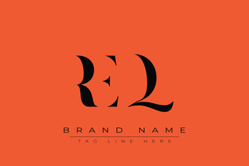 REQ abstract letter logo design. This logo is designed by three abstract letters.