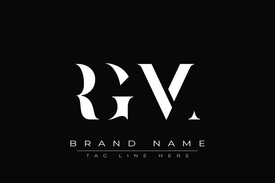 RGM abstract letter logo design. This logo is designed by three abstract letters.
