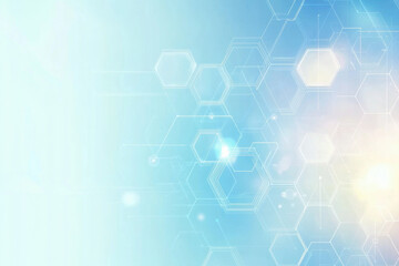 Fototapeta premium Abstract Hexagon Technology Background Design