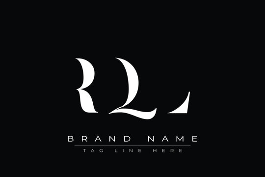 RQL abstract letter logo design. This logo is designed by three abstract letters.