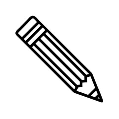 Pencil icons symbolize creativity and artistic expression. Essential for drawing, writing, and educational themes, these designs reflect the art of communication through simple tools.