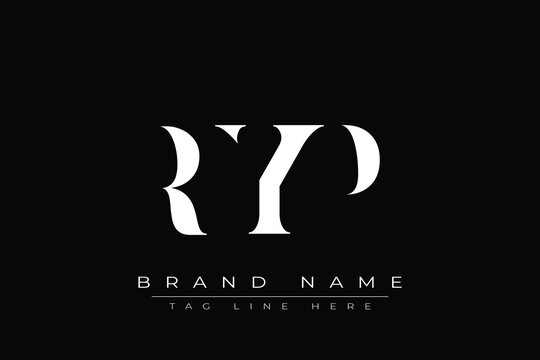 RYP abstract letter logo design. This logo is designed by three abstract letters.
