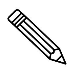 Pencil icons symbolize creativity and artistic expression. Essential for drawing, writing, and educational themes, these designs reflect the art of communication through simple tools.