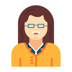Female Teacher Icon