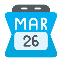 Obraz premium March 26 Icon