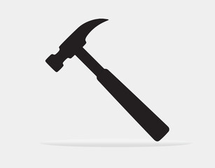Black Hammer Silhouette,vector,icon