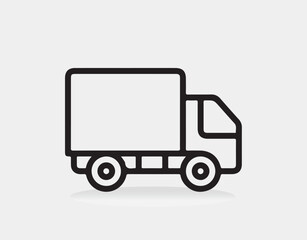 Fast Delivery Truck Icon