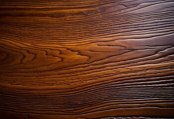 Naklejka premium A close up of a wooden surface with a circular pattern.
