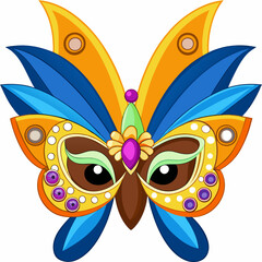 vector illustration of a butterfly