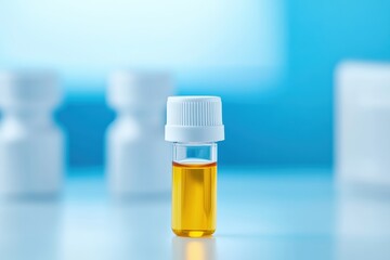 Testosterone replacement therapy vial promoting male potency and overall health