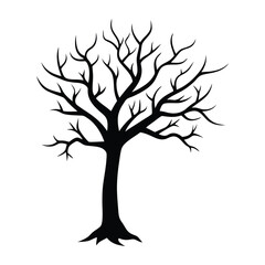 tree silhouette vector