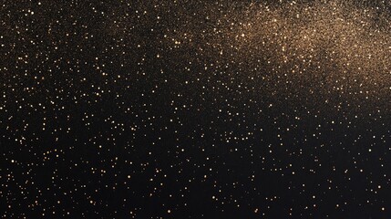 Obraz premium Golden Sparkles Against a Dark Background Creating a Mesmerizing Contrast That Captivates the Eye and Evokes a Sense of Luxury and Glamour