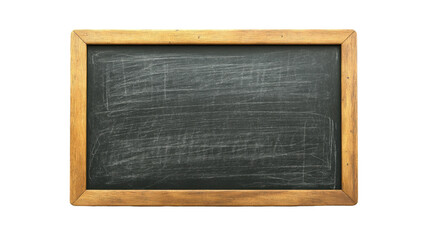 blackboard on white background