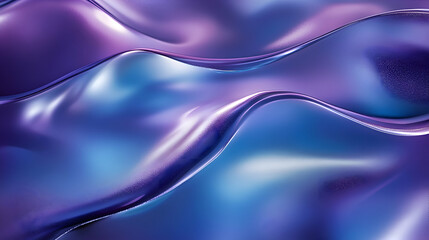 Naklejka premium A sleek, modern wallpaper design featuring a digital gradient in vibrant blue and purple tones, with smooth, flowing lines