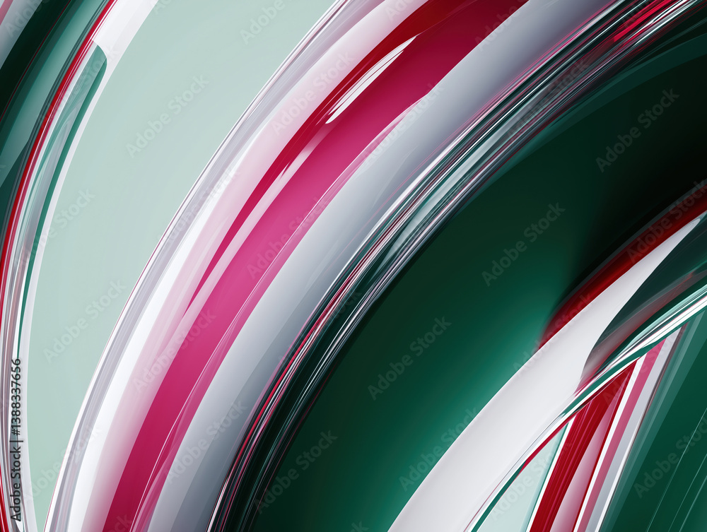 Poster swirling patterns of vibrant colors in abstract design create captivating visual harmony