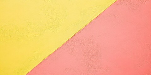 Subtle Textured Background of Coral and Lemon Yellow Hues