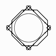 Minimal Abstract Geometric Logo Collection &ndash; Modern Black Monochrome Icons for Branding & Identity

