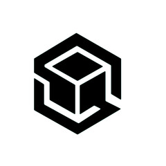 Minimal Abstract Geometric Logo Collection – Modern Black Monochrome Icons for Branding & Identity

