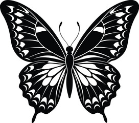 Butterfly silhouette vector Designs 48