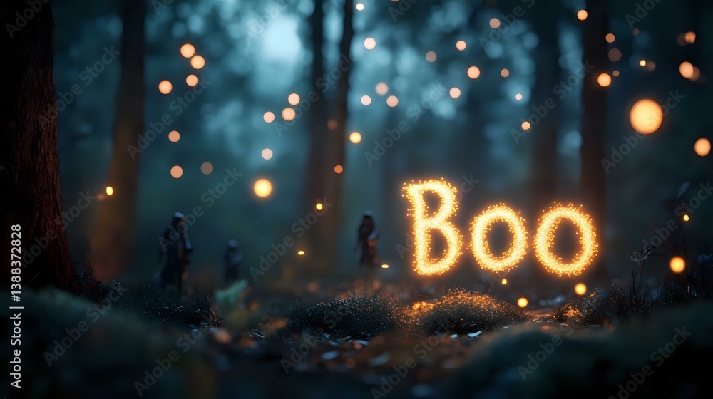 Poster glowing 