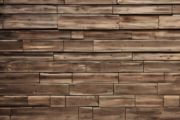 Rustic Wooden Wall Texture with Natural Grain and Imperfections Wood