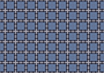 Seamless Cloth Endless Visual Decoration Digital Fashion Texture Perspective Geometric Tile Fabric Shape Symmetric Template Graphic Luxury Interior Textile Art Design Wallpaper Background Pattern.