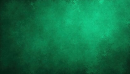Fototapeta premium Emerald green distressed backdrop, heavily shadowed, brooding, background