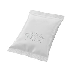 Chips bag potato chips packaging mock up blank