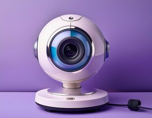 webcam on a  background