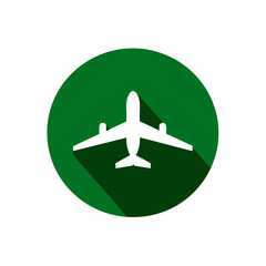 Airplane Mode - Vector icon, isolated on white background  -  