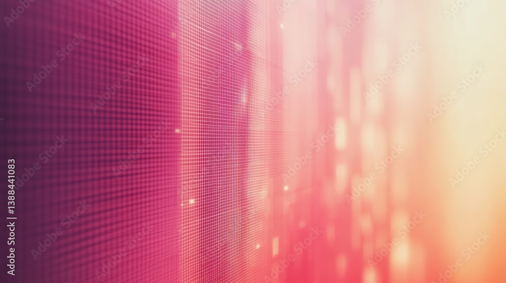 Poster Soft abstract background with neutral pixels creating a modern and minimal digital aesthetic suitable for various creative projects and design elements