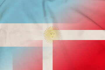 Argentina and Denmark official flag transborder relations DNK ARG