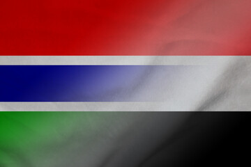 Gambia and Sudan government flag transborder contract SDN GMB