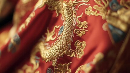 Obraz premium Historical Clothing Embroidery Design